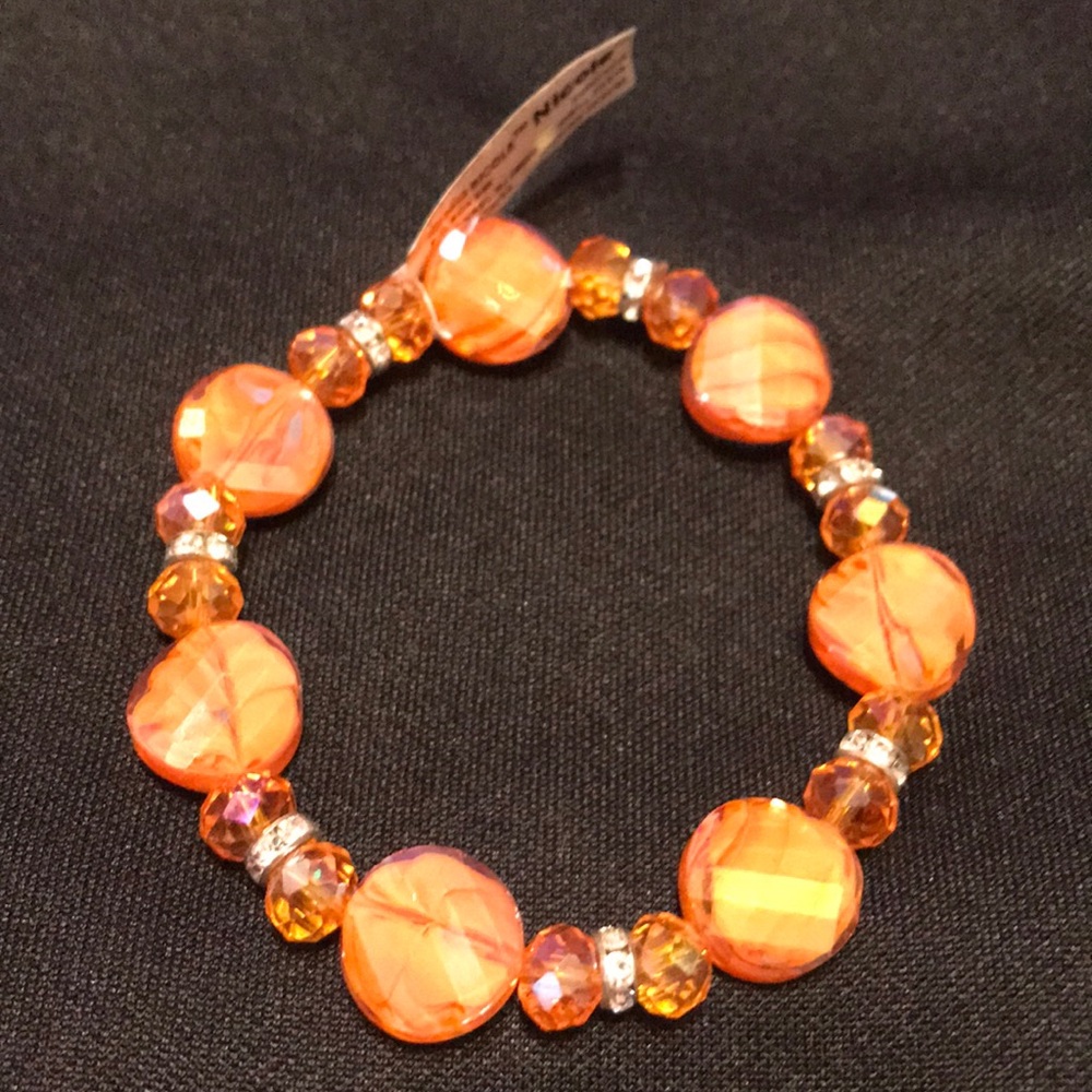 New orange Nicole bracelet